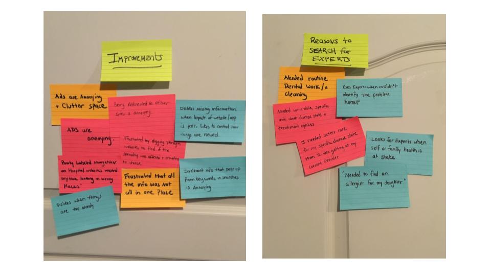 Affinity catergories: Improvements and Reasons to search for experts